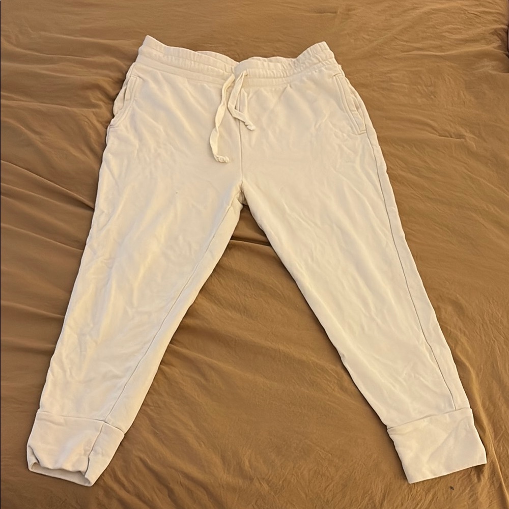 Fabletics Butter Yellow Jogger Pants